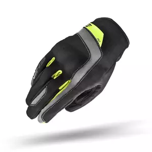 Shima One mănuși de motocicletă negru fluo L-3
