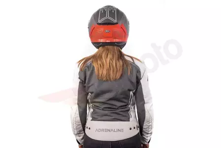 Adrenaline Meshtec Lady καλοκαιρινό μπουφάν μοτοσικλέτας γκρι M-8
