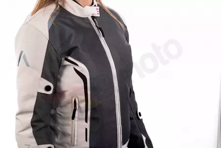 Adrenaline Meshtec Lady Sommer-Motorrad-Jacke grau XS-11