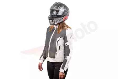 Adrenaline Meshtec Lady Sommer-Motorrad-Jacke grau XS-6