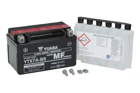 Akumulator bezobsługowy 12V 6 Ah Yuasa YTX7A-BS