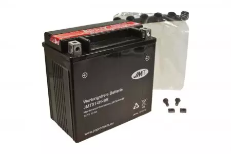 Akumulator bezobsługowy 12V 12Ah JMT YTX14H-BS (WPX14H-BS)