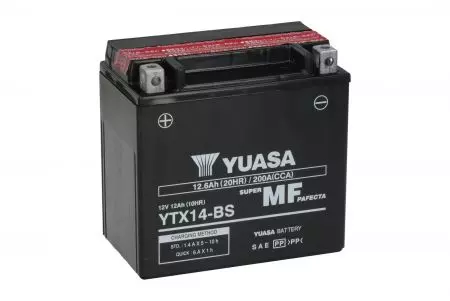 Nepieciešamība se 12V 12Ah baterija Yuasa YTX14-BS-2