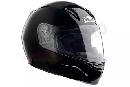 Dječja motociklistička kaciga koja pokriva cijelo lice HJC CL-Y Junior Solid Black M - CL-Y-BL-M
