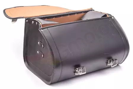 Kožený kufr na kolečkách Big Daddy 50L-6