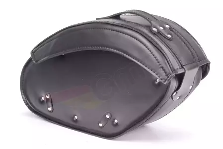 Openroad-sidetasker i læder med lås 24L x2-5