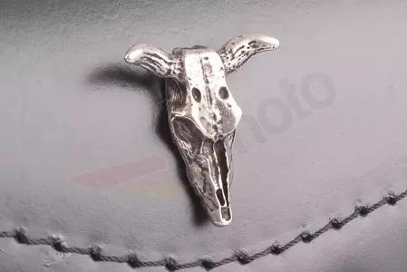 Verktygsrulle pennfodral 30cm bull skull-2