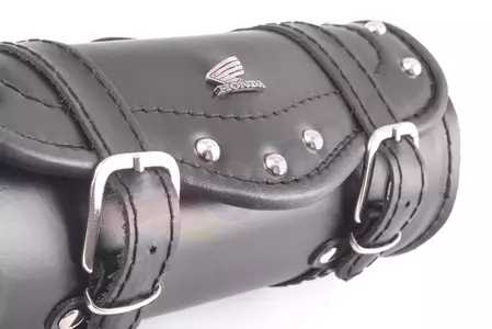 Motorrad Werkzeugtasche Werkzeugrolle Satteltasche 30cm Honda Shadow Rindsleder-3
