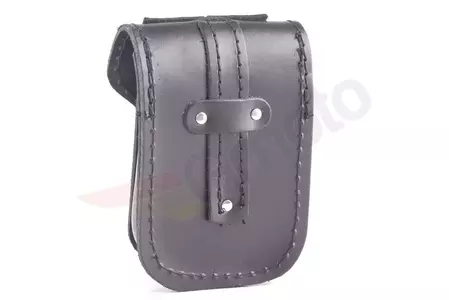 Чанта - кожен джоб за колан с вратовръзка багажник железен малтийски кръст-3