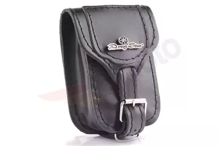 Handväska - läderficka för Yamaha Drag Star-slipsbälte - 116713