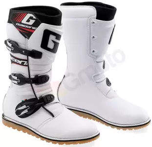 Gaerne Balance Classic motorkárske topánky biele 43-1
