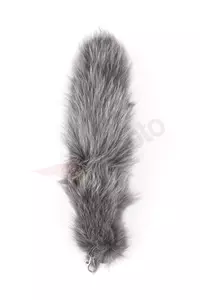 Queue de renard 30cm gris-2