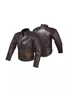 L&J Rypard Racer Pro jachetă de motocicletă din piele neagră 5XL - KSM001