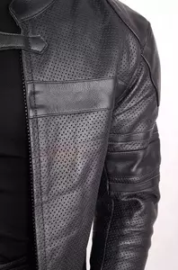 L&J Rypard Sportsman kožená bunda na motorku čierna M-3