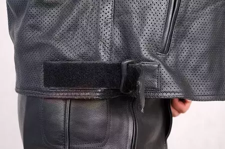 L&J Rypard Sportsman kožená bunda na motorku čierna XL-4