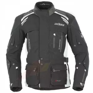 BUSE Highland Highland jachetă de motocicletă negru și alb 54-1