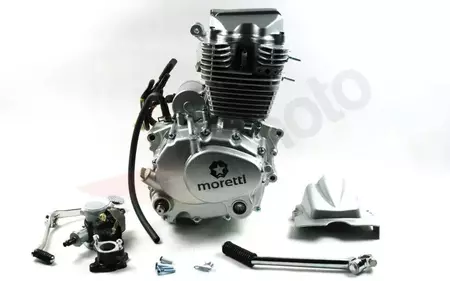 Motor Moretti 175 cm3 163FMK caja de cambios manual vertical-2