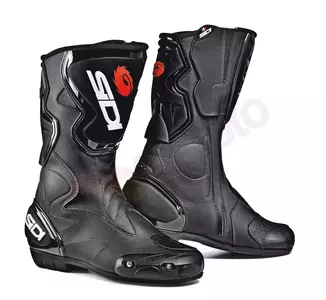 Botas de moto SIDI Fusion negras 45 - Buty motocyklowe SIDI Fusion czarne 45