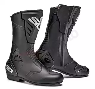 SIDI Negro Botas de lluvia negro 42 - Buty motocyklowe SIDI Black Rain czarne 42