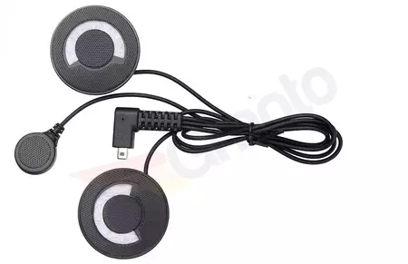 Intercom Gegensprechanlage Headset FreedConn Bluetooth FDC-01VB 500m FM 2X-3