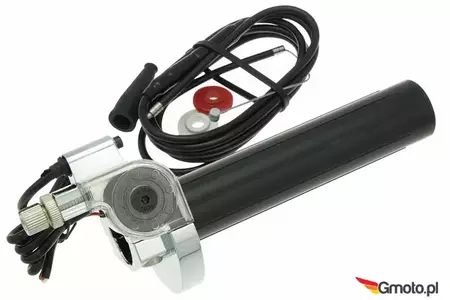 "Rollgaz SSP CNC" tipo, trumpos eigos, juodos spalvos (su dujų kabeliu) - S6-SSP115/BK