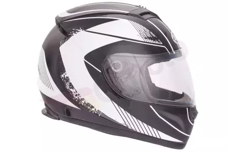 Motociklistička kaciga koja pokriva cijelo lice Awina TN-0700B-A3 bijela crna S-2