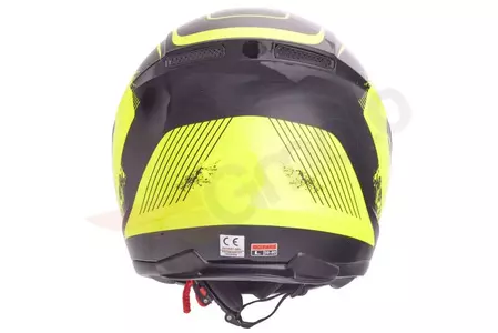 Motociklistička kaciga koja pokriva cijelo lice Awina TN-0700B-A1 crno zelena fluo XL-4