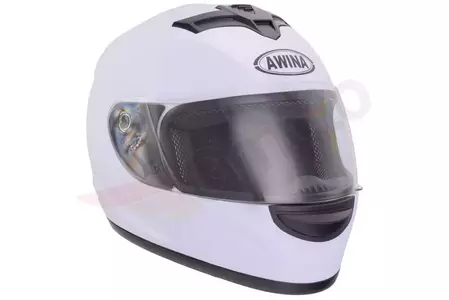 Awina integreret motorcykelhjelm TN0700B-F3 hvid M-1
