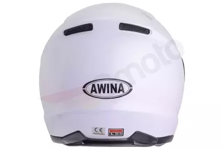 Awina integralna motoristična čelada TN0700B-F3 bela S-4