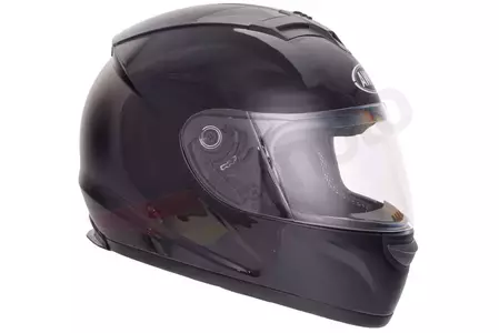 Motociklistička kaciga koja pokriva cijelo lice TN0700B-F1 Awina crna sjajna S-2