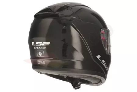 LS2 FF390 BREAKER SOLID BLACK S casco integral de moto-5