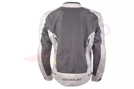 Adrenaline Meshtec 2.0 Sommer-Motorrad-Jacke grau L-8