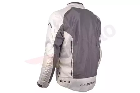 Adrenaline Meshtec 2.0 Sommer-Motorrad-Jacke grau XL-7