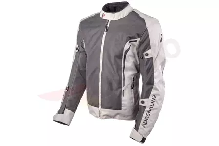 Jachetă de vară pentru motociclete Adrenaline Meshtec 2.0 gri 4XL-5