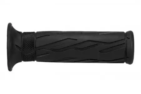 Poignées Ariete Road Super Soft (120mm) avec trou de couleur noire (design Suzuki) - 02623/SSF