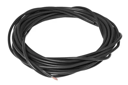 Przewód elektryczny Tec, elastyczny, 1,00mm, 5 metrów, czarny