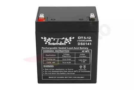 Batería de gel AGM 12V 5Ah OT5-12