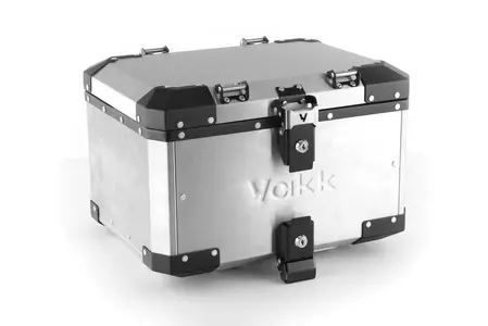Hliníkový středový kufr 41L stříbrný YakkEXP