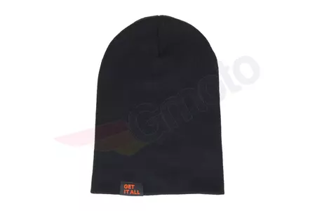 Mütze Winter-Mütze Wintermütze Umschlagmütze schwarz Gmoto universal-2