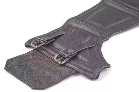 Cintura moto in pelle con fibbia 110cm XL-2