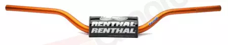 Kierownica Renthal Fatbar 827 28,6mm Villopoto/Stewart pomarańczowa - 827-01-OR