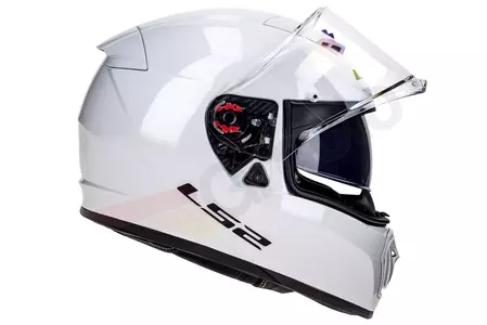 Motociklistička kaciga koja pokriva cijelo lice LS2 FF390 BREAKER SOLID WHITE L-5