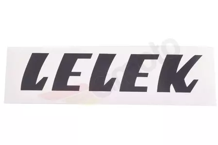 Lelek logo afdeksticker - 121329