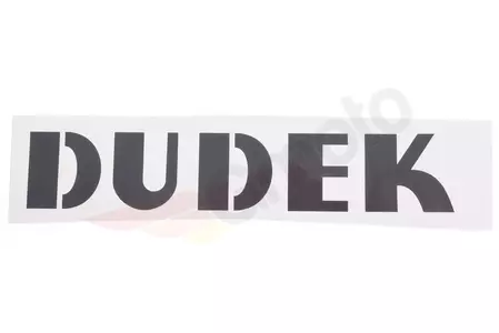Dudek logo cover klistermærke - 121333