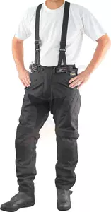 Pantaloni Roleff din material textil cu bretele cu membrană termo Wind-Tex I RO470 culoare neagră mărimea L-1