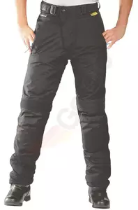 Pantalón textil Roleff de mujer con membrana termotextil Wind-Tex I color negro talla L-1