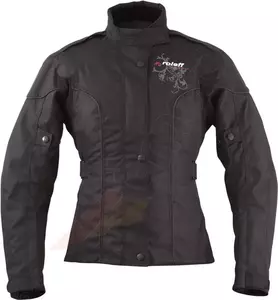 Roleff dames kort jack van textiel met Wind-Tex membraan Ladylike kleur zwart maat XL - RO960/XL