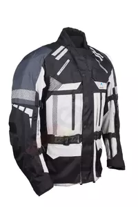 Roleff textil hosszú kabát RO775 (3in1) fekete/fehér színű XXL méret-1