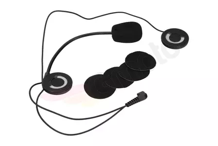 Sada sluchátek a mikrofonu pro otevřenou interkomovou přilbu FreedConn-2