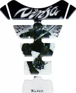 Keiti Kawasaki Ninja Clear läbipaistev must paakpolster-1